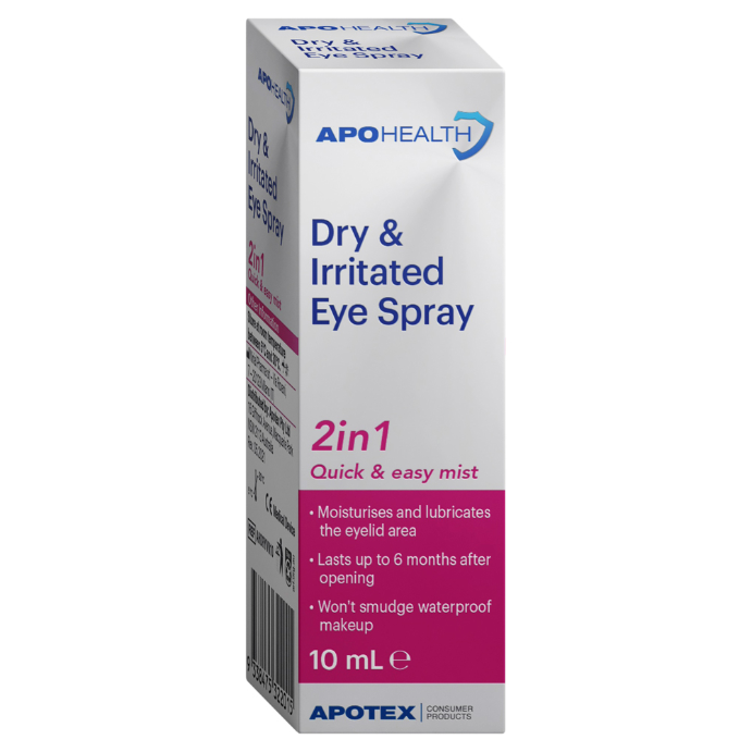 Apo Health Dry & Irritated Eye Spray 10mL