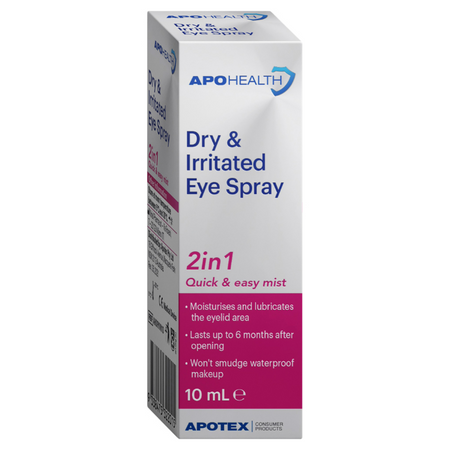 Apo Health Dry & Irritated Eye Spray 10mL