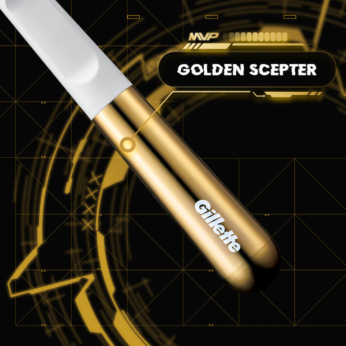 Gillette MVP Limited Edition Razor + 5 Blade Refill Cartridges