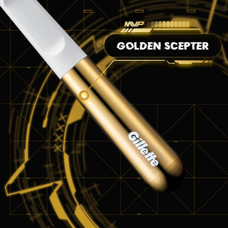 Gillette MVP Limited Edition Razor + 5 Blade Refill Cartridges