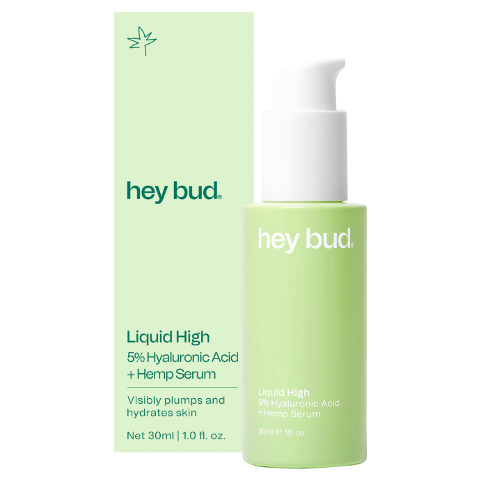 Hey Bud Hyaluronic Acid + Hemp Serum 30ml