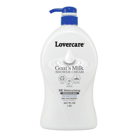 Lovercare Goat's Milk Shower Cream Sensitive Skin 1.2 L