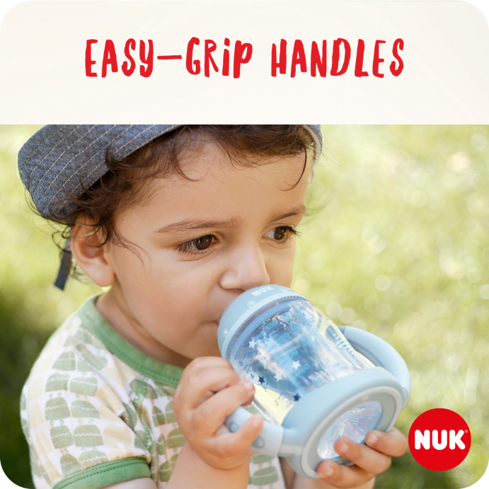 Nuk First Choice Learner Bottle 6-18 Months Assorted 150ml