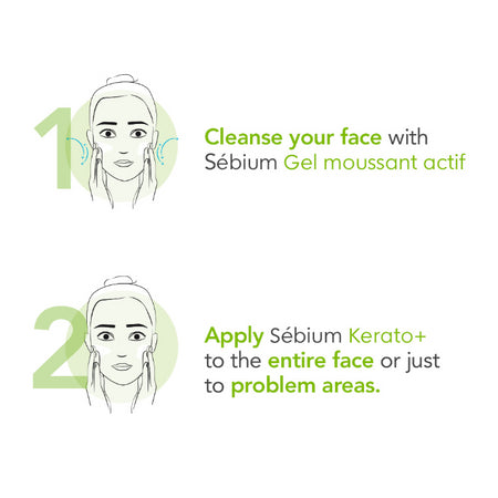 Bioderma Sébium Kerato+ Anti-blemish Gel Cream 30ml