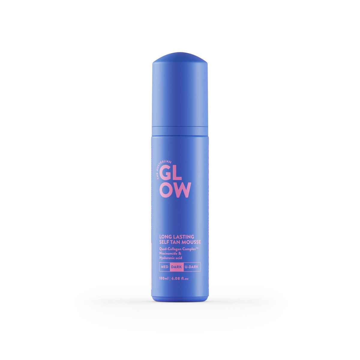 AUSTRALIAN GLOW Long Lasting Self Tan Mousse Dark 180ml