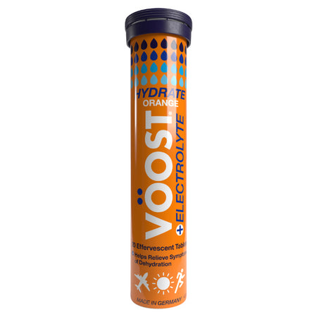Vöost Hydrate Orange + Electrolyte 20 Effervescent Tablets
