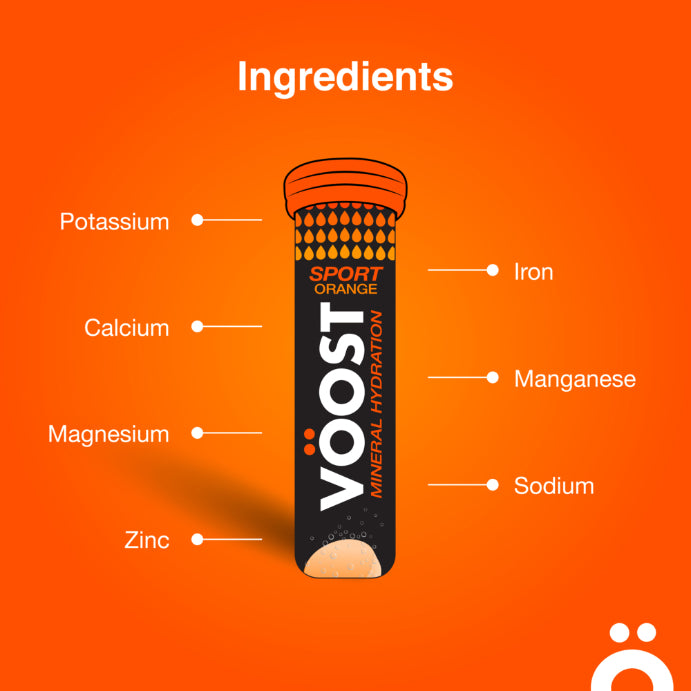 Vöost Isotonic Sport 10 Effervescent Tablets