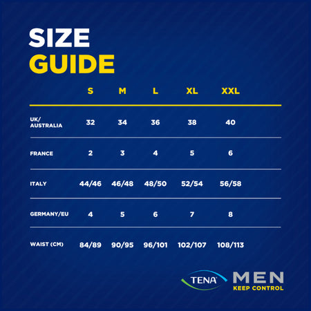 Tena Men Washable Protective Boxer M 1 Pack