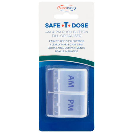 Surgipack Safe-t-dose Am/pm Pill Organiser 1 Each