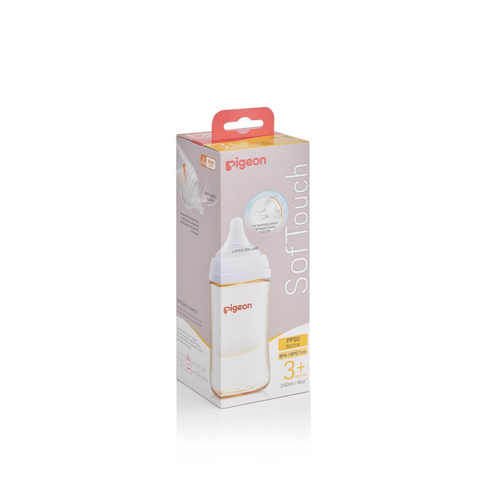 PIGEON SOFTOUCH 3 PPSU BOTTLE M 240ML