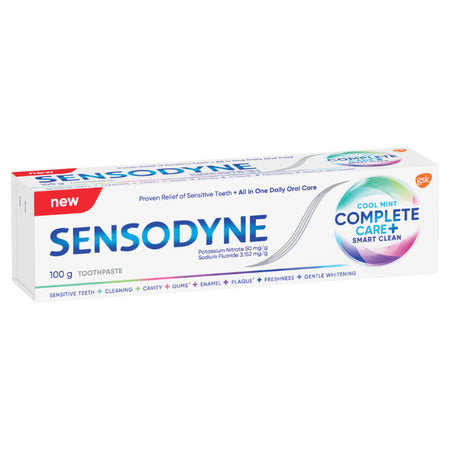 Sensodyne Cool Mint Complete Care + Smart Clean Toothpaste 100g