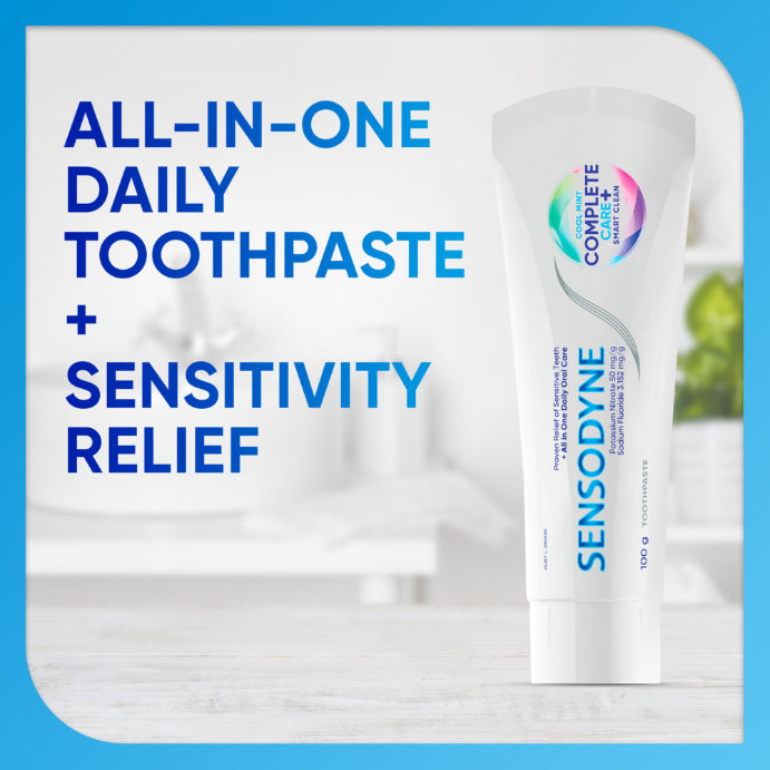 Sensodyne Cool Mint Complete Care + Smart Clean Toothpaste 100g