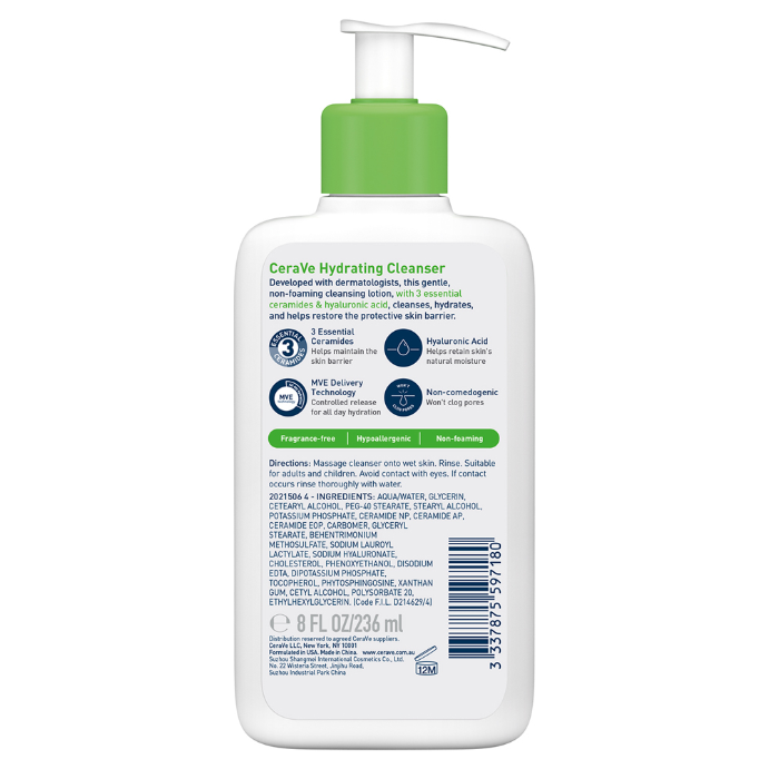 CeraVe Hydrating Cleanser 236mL