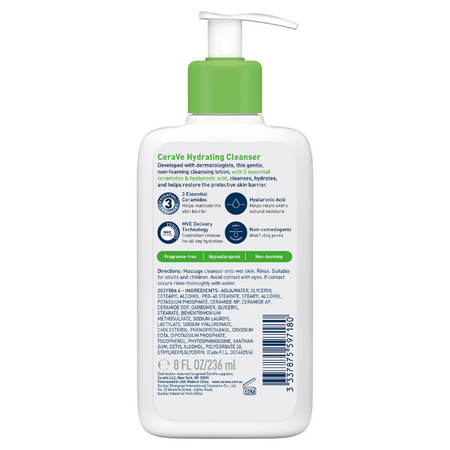 CeraVe Hydrating Cleanser 236mL