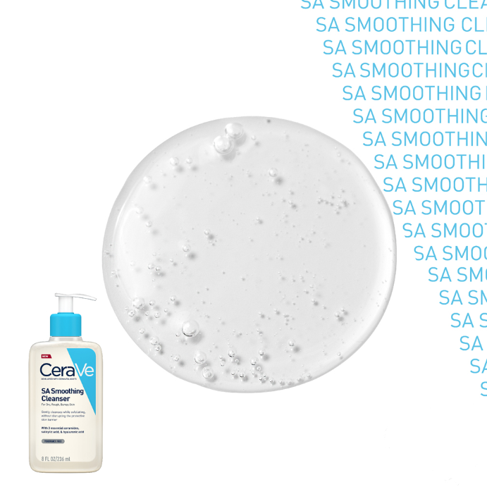 CeraVe SA Smoothing Cleanser 236mL