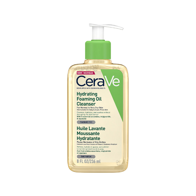 CeraVe Hydrating Foaming Oil Cleanser 236mL
