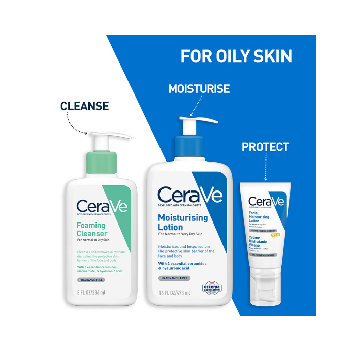 CeraVe Hydrating Foaming Oil Cleanser 236mL