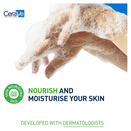 CeraVe Hydrating Foaming Oil Cleanser 473mL