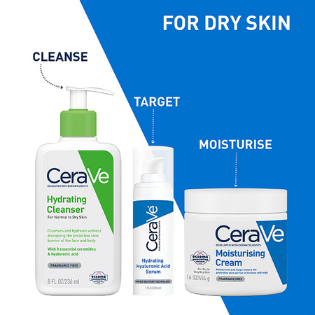 CeraVe Hydrating Hyaluronic Acid Serum 30mL