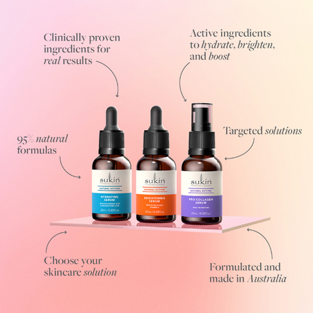 Sukin Natural Act Brightening Serum 25ml