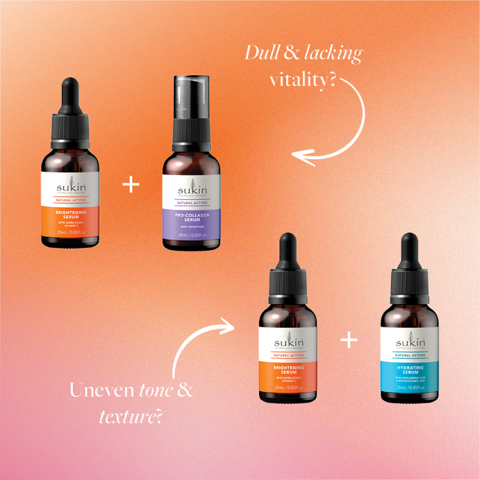 Sukin Natural Act Brightening Serum 25ml