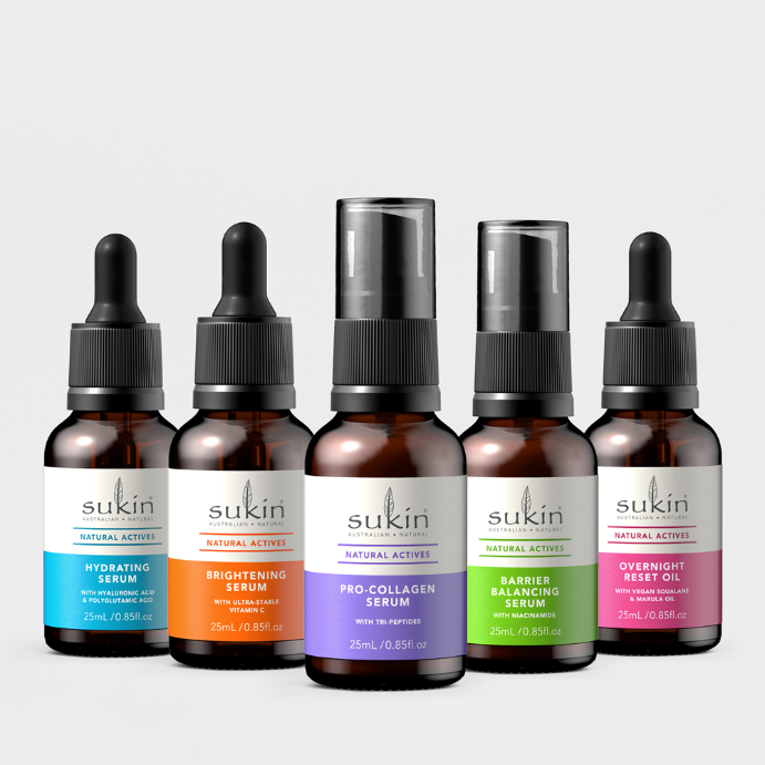 Sukin Natural Act Brightening Serum 25ml