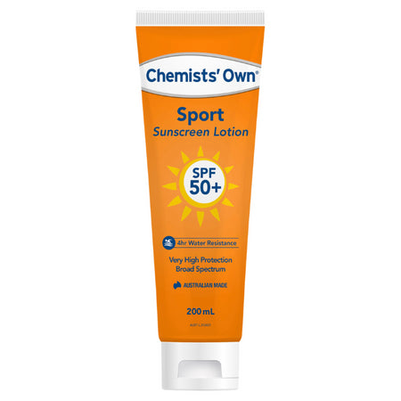 Chemists' Own Sunscreen Lotion Sport Spf50+ 200ml