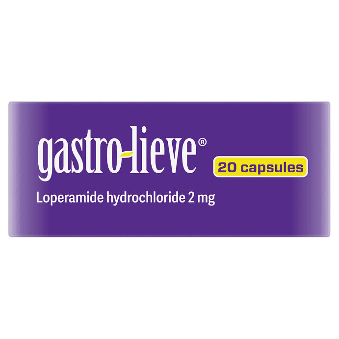 Gastro-lieve Loperamide Hydrochloride 2 Mg 20 Capsules