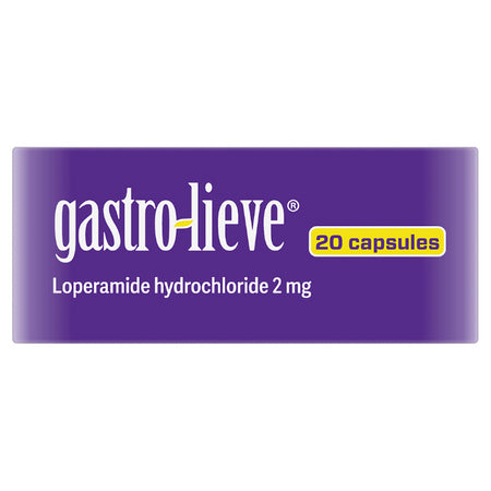 Gastro-lieve Loperamide Hydrochloride 2 Mg 20 Capsules