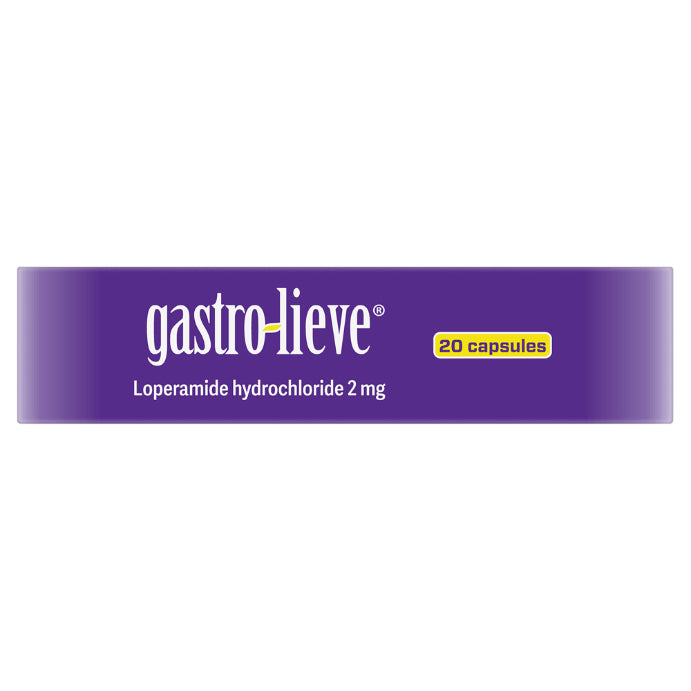 Gastro-lieve Loperamide Hydrochloride 2 Mg 20 Capsules