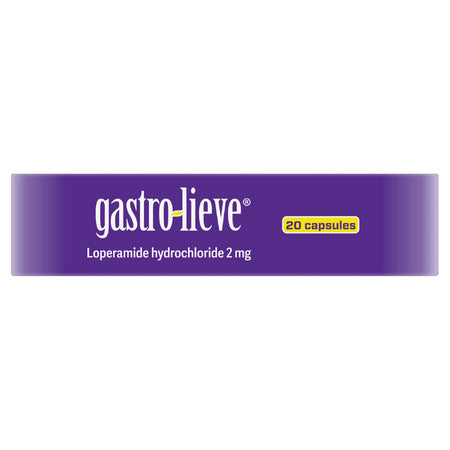 Gastro-lieve Loperamide Hydrochloride 2 Mg 20 Capsules