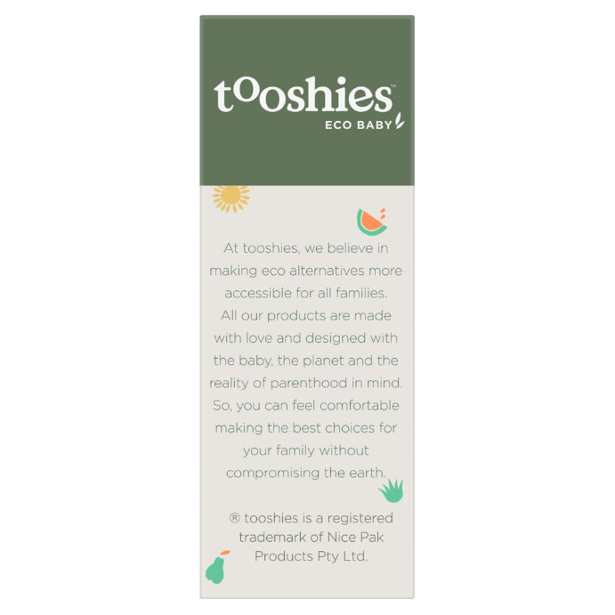 Tooshies Eco Baby Disposable Biodegradable Change Mats 10 Pack