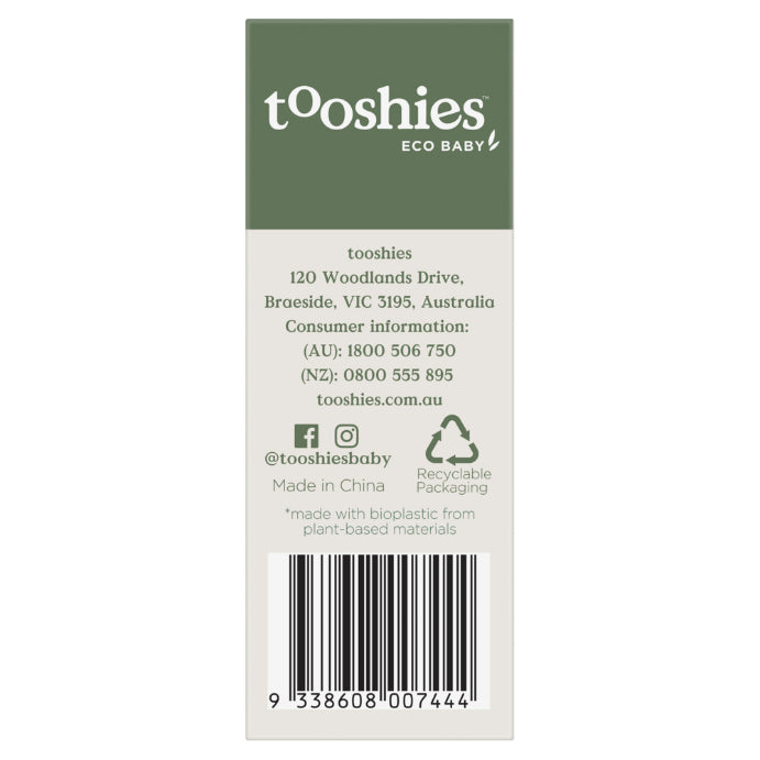 Tooshies Eco Baby Disposable Biodegradable Change Mats 10 Pack