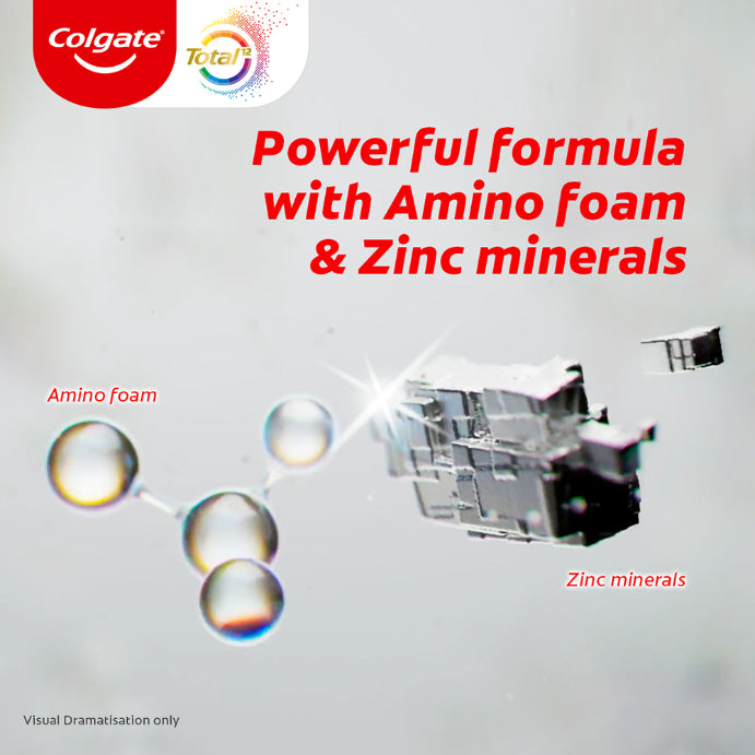 Colgate Total Plaque Release Toothpaste Farm-grown Natural Mint 95g