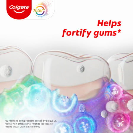 Colgate Total Plaque Release Toothpaste Farm-grown Natural Mint 95g