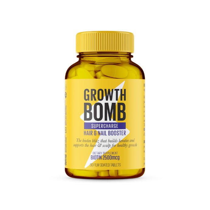 Growth Bomb Hair & Nail Booster 60 Tablets