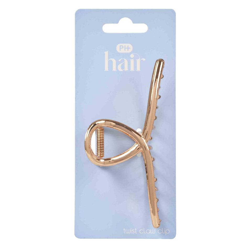 Pharmacy Health Twist Claw Clip Gold