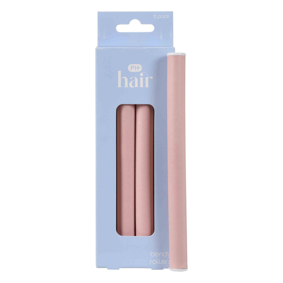 PHarmacy Health BENDY Hair ROLLERS 8PK