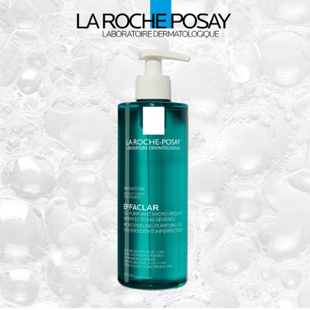 La Roche-Posay Effaclar Micro-Peeling Purifying Face & Body Gel Cleanser 400mL