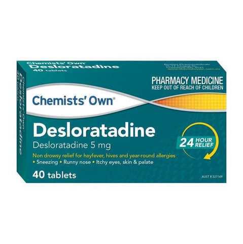 Chemists’ Own Desloratadine Tablets 40s (Generic of Aerius Tablets)