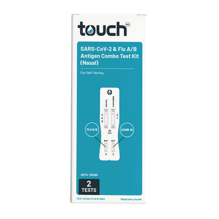 Touchbio a/b + Covid19 Combo Tests 2 Pack