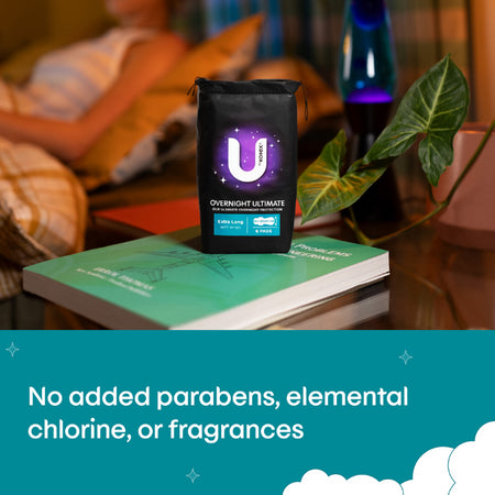 U by Kotex Pad Ultimate Overnight 6pk Z4