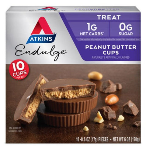 Atkins Peanut Butter Cups 17g 10 Pack
