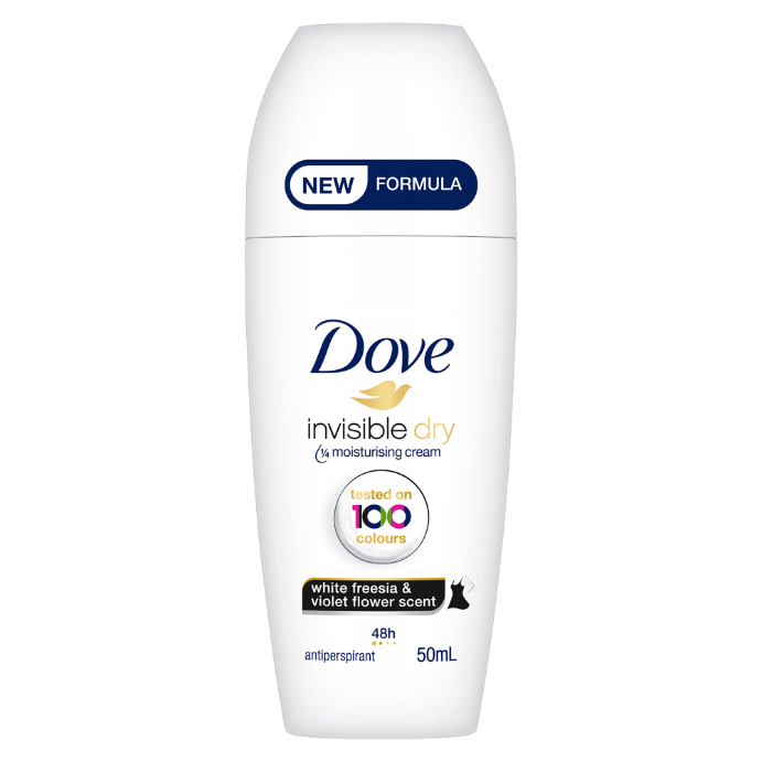 Dove Invisible Dry 48h Antiperspirant White Freesia & Violet Flower 50ml