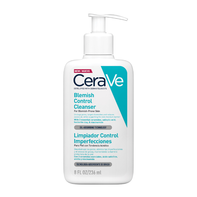 CeraVe Acne Blemish Control Cleanser 236mL