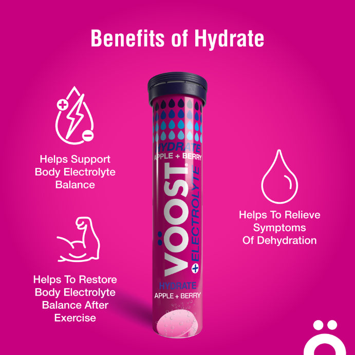 Vöost Hydrate Apple + Berry 20 Tablets