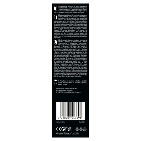 Braun Beard Trimmer Series 3 3400 Trimmer for Men 1 Each