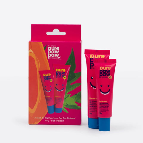 PURE PAW PAW STRAWBERRY OINTMENT DUO PK