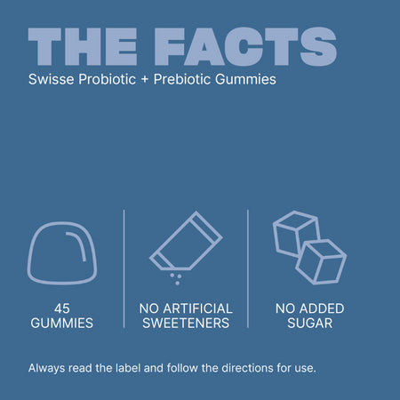 Swisse Probiotic & Prebiotic 45 Gummies