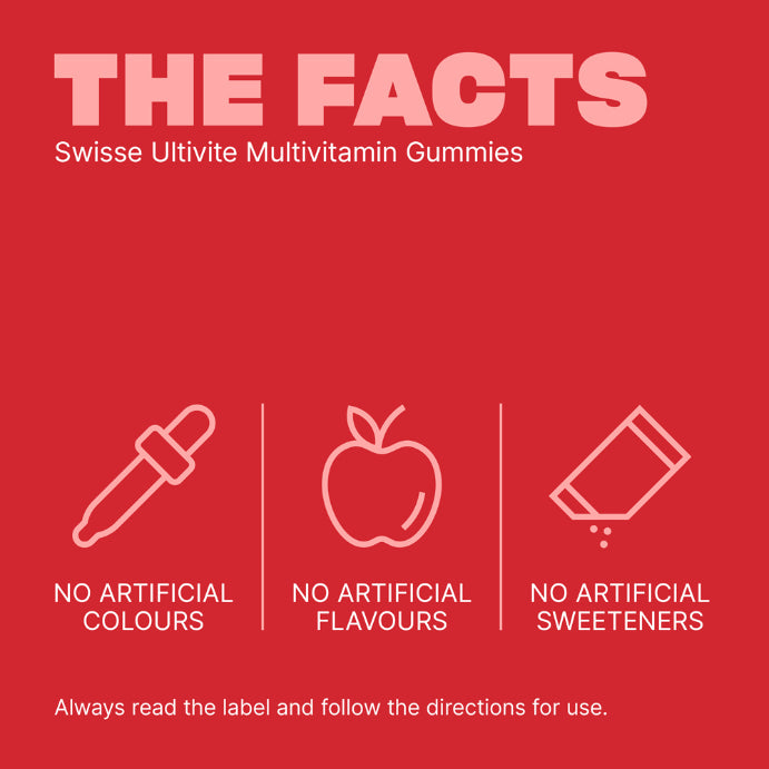 Swisse Ultivite Multivitamin Gummies 60 Pastilles